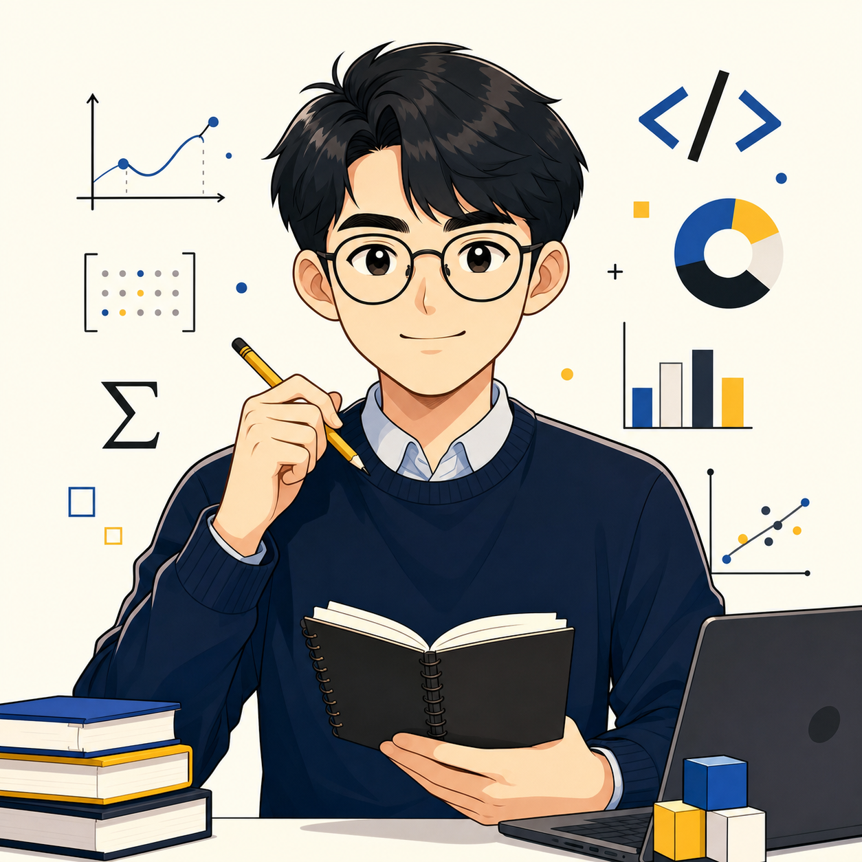 최승호 작가 캐릭터 프로필 이미지